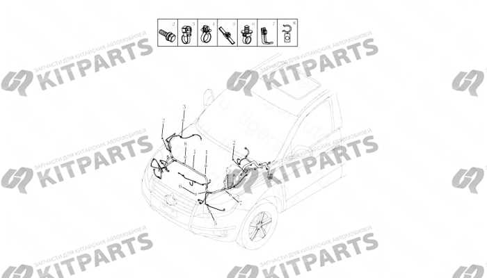 ENGINE COMPARTMENT WIRE HARNESS Geely